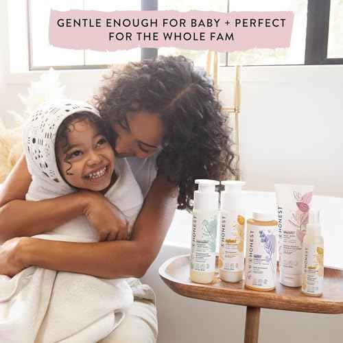 The Honest Company Conditioning Hair Detangler, Tear-Free Hypoallergenic Leave-In Conditioner and Fortifying Spray, Citrus Vanilla Refresh, 4 fl oz