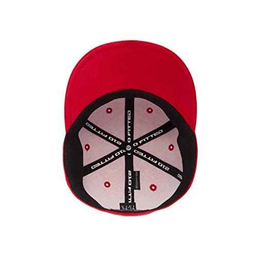 Flexfit Premium 210 Fitted Flat Brim Baseball Hat