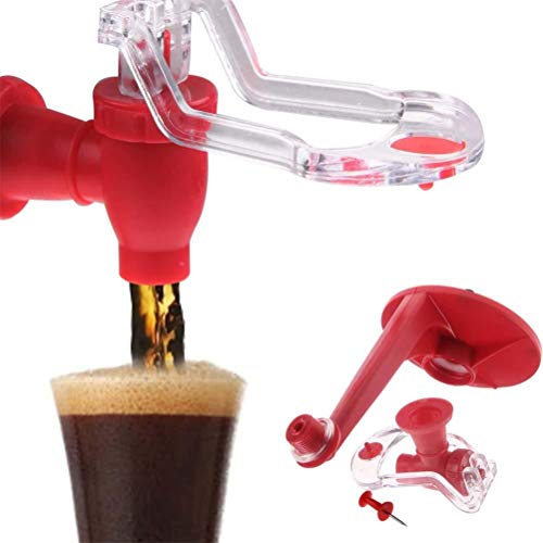 Soda Dispenser, Drinking Fountain JTLB 23 x 10 x 9 Portable Switch Drinker Hand Pressure Water Bottle Inverted Water Drink...