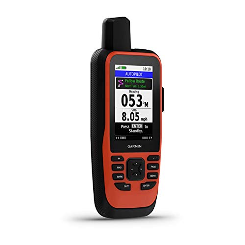 Garmin GPSMAP 86i, Floating Handheld GPS with Button Operation, Inreach Satellite Communication capabilities, Stream Boat ...