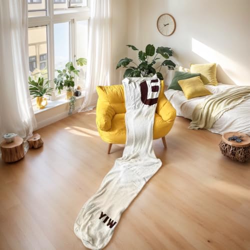 Duuey Sock Wearable Blanket Huge Sock Creative Sleep Bag Coral Fleece Comfortable Warm Blanket Sleep Bag Christmas Gift
