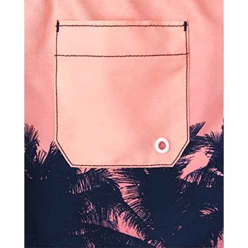 The Children's Place Boys Sunset 2-Piece Swim SetQUENCH BlueLarge (10/12)