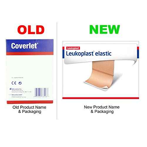 Leukoplast Elastic Fabric Adhesive Latex Free Bandages Small Digit (100 in Box)