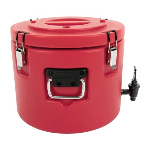 Insulated Beverage Dispenser 5 Gallon - Stainless Steel Interior Hot &Cold Versatile Hot Drink Dispenser with Spout Portab...