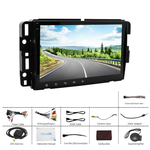 4G+64G Carplay Car Radio for Chevrolet Express 2500 3500 2019-2024 Android Car Stereo for Chevrolet Express 2500 8" Touch ...