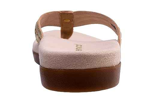 REVITALIGN Women's Laguna Slide Sandal, Gold, 8