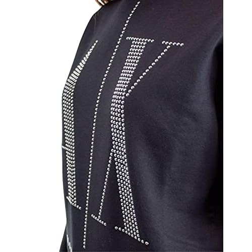 Armani Exchange Women's Studded Icon Sweatshirt