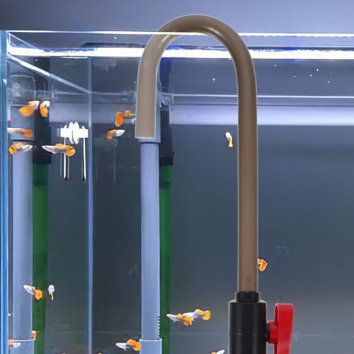NUOBESTY Hanging Aquarium Water Changer with Hook Design Fish Tank Water Supply Tool Easy Installation Compact Size for Ho...