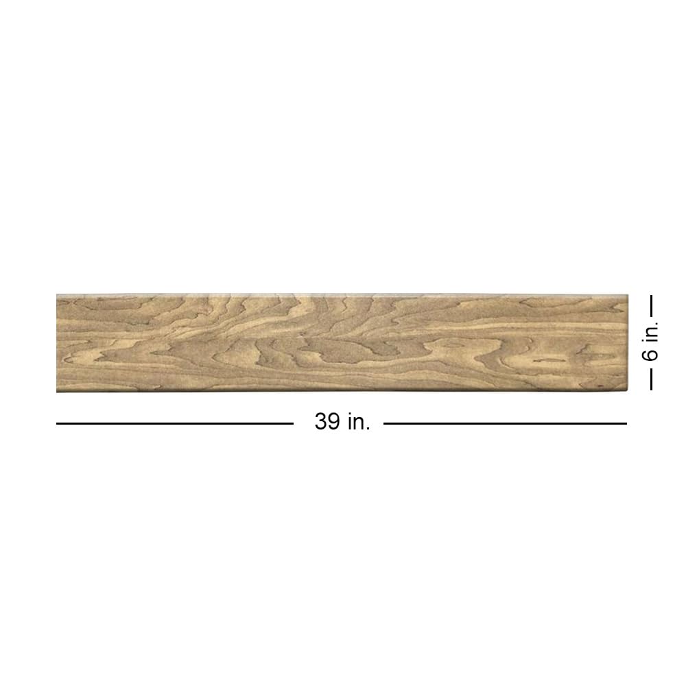 À LA MAISON CEILINGS WP104rs-48 Foam Wood Ceiling Planks 39 in x 6 in, Rustic Sage, Pack of 48 (78 sq.ft/Case)