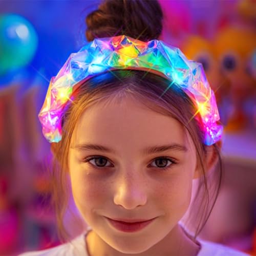 Kilshye Light Up Headbands LED Headpiece Rave Hair Accessories