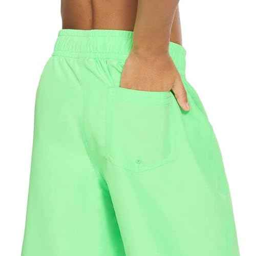 PUMA Boys' Number One Logo Swim Trunks