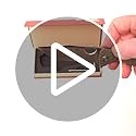 Western Active HB4032 Honey Badger Tanto Pocket Knife 3.63" Blade Lightweight 3.9oz Folding Utility EDC Deep Pocket Carry ...