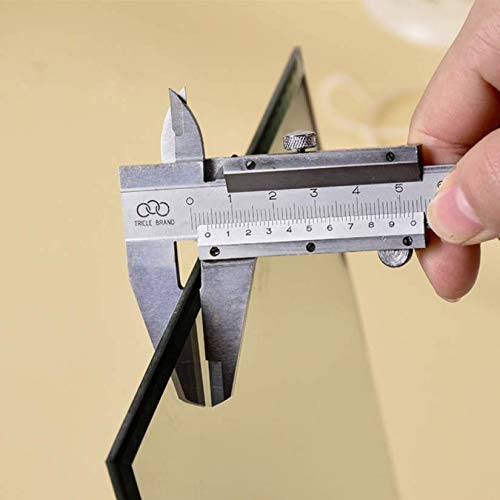 EFAILY Folding Travel Mirror, PU Portable Adjustable Rectangular Ultrathin Mirror, for Travel, Camping,Home(10W 7.8L)