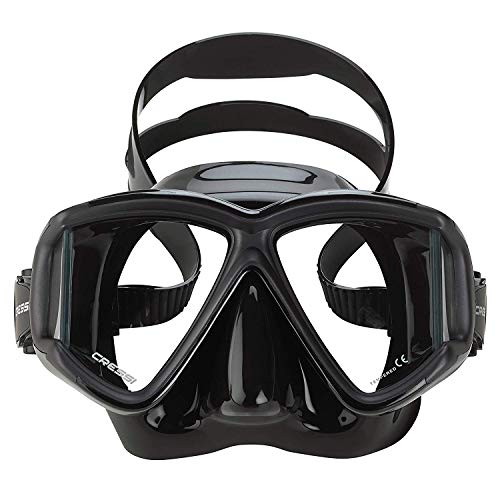Cressi Perfect View Scuba and Snorkeling Mask in Pure Comfortable Silicone - Liberty Quattro: Designed in Italy