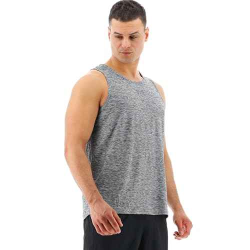 TYR Mens Athletic Performance Workout Airtec Tank Top