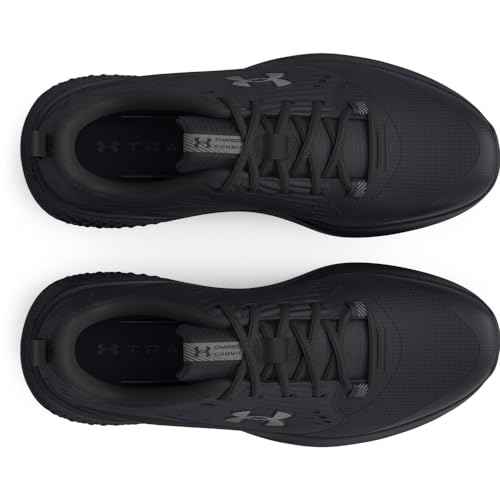 Under Armour Men's Charged Commit Trainer 4, (005) Black/Ultimate Black/Castlerock, 7, US