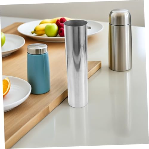 MAGICLULU Stainless Steel Ice Tube: Ice Cylinder Drink Dispenser Container Insert for Buffet Beverage Dispenser Cold Drink...