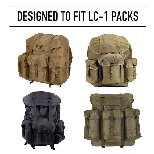 Rothco Alice Pack Frame with Attachments ? Includes Padded Shoulder Straps and Kidney Pad Waistbelt ? Lightweight Aluminum Construction
