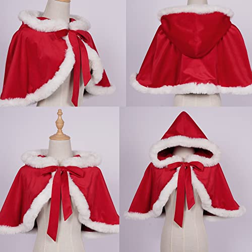 ZZEQYG Womens Christmas Dresses Santa Christmas Outfits Cute Lolita Dress