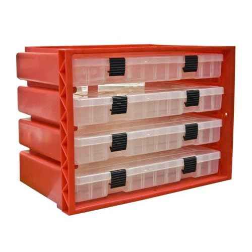 Plano Molding 974 StowAway Organizer Rack,Red