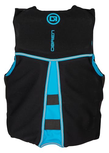O'Brien Flex V-Back Life Jacket – Coast Guard Approved Adult Life Vest with Flex Fit Design, Lightweight Foam & Front Zip ...