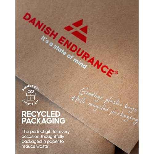 DANISH ENDURANCE Merino Wool Beanie for Men & Women, Fleece Lined Hat, Soft, Stretchy, Fisherman Beanie, Warm Wool Hat