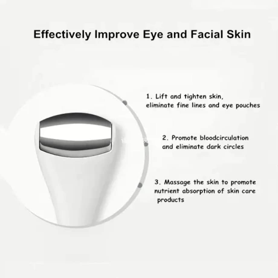 BeNat Eye & Face Ice Roller Massager. Relaxing and Functional Eye and Facial Roller.