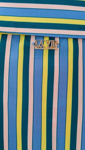 La Vie Style House Women's Stripe Maxi Everyday Dress