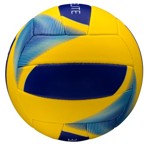 Baden | Beach Elite | Weather Resistant Cover + Raised Seem for Maximum Play | Official College Beach Volleyball | All Ages | Official Size 5 | Navy/Green/White | Official AVCA Beach Ball