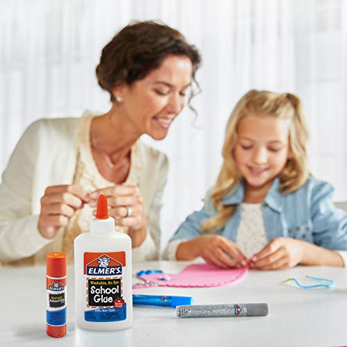 Elmer's All Purpose School Glue Sticks, Acid-Free and Washable, 7 Grams, 60 Count - Craft Projects, Poster, Vision Board, ...