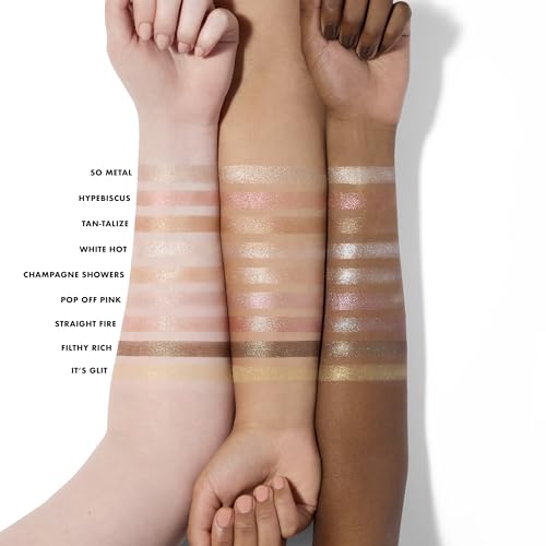 e.l.f. Fine As Fleck Glitter Eyeshadow, Long-Lasting Sheer Eye Makeup With A Shimmer Finish, Soft, Smooth Formula, Vegan &...