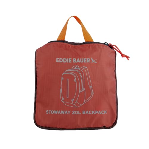 Eddie Bauer Stowaway Packable Backpack | Travel | Outdoor | Lightweight | Foldable | Durable | Ripstop Polyester | 20L - M...