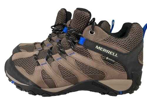 Merrell J036719 Mens Hiking Shoes Alverstone Mid GTX Bracken US Size 13