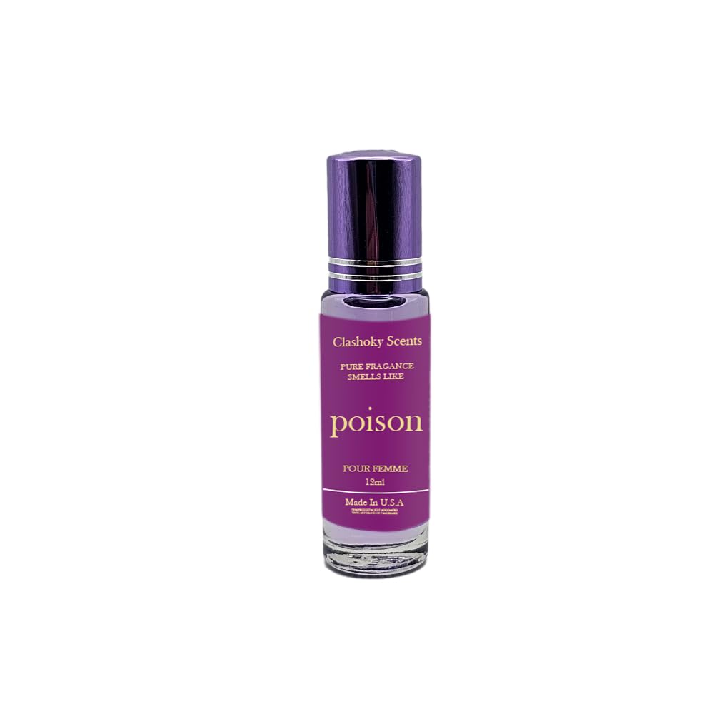 Clashoky Fragrance Perfume Oils Poison Perfume Roll On Body Oil for Women (12ml) (Pack of 1)