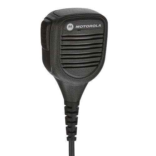 Motorola Solutions PMMN4051B OEM Remote Speaker Microphone, IP55 Water Resistant, 3.5mm Audio Jack, Windporting, Intrinsically Safety Standard FM. XTS5000, XTS2500, XTS1500 Radio Series RSM