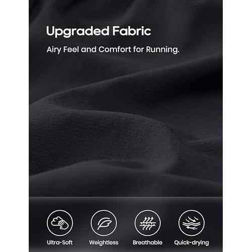 CRZ YOGA Mid Waisted Split Running Shorts for Women 4" - Comfy Mesh Liner for Workout Athletic Gym Track Quick Dry