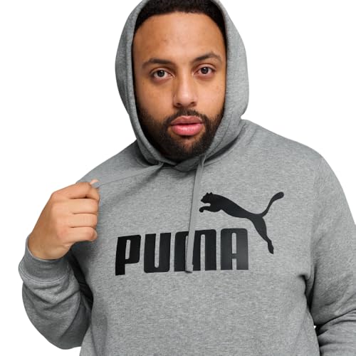 PUMA mens Essentials Big Logo Fleece Hoodie