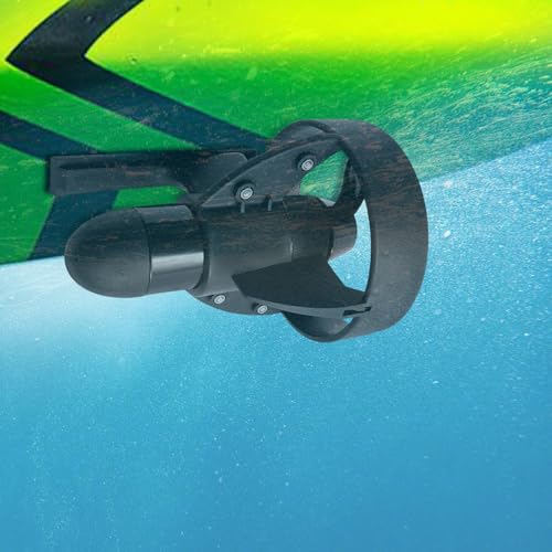 Paddle Board Motor for Paddleboards Surfboards, 12V Electric Motorized Fin with 288 W Power and 1102 lbs Thrust, Underwate...