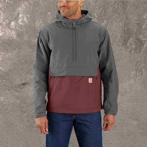 Carhartt Men's Rain Defender Loose Fit Lightweight Packable Anorak