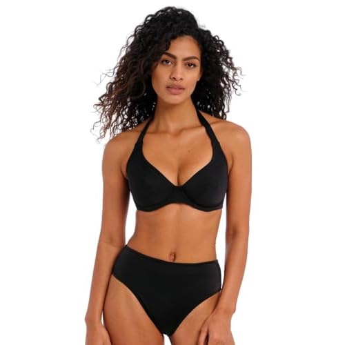 Freya Womens Jewel Cove Halter Underwire Bikini Top