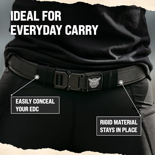 We The People Holsters - Tactical Gun Belt with Talon Buckle - Tactical Gun Belt for Concealed Carry