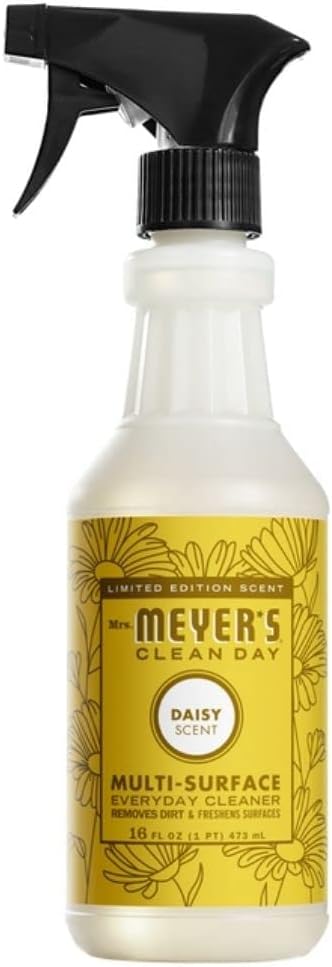 Mrs. MEYER'S Kitchen Set, Dish Soap, Hand Soap, and Multi-Surface Cleaner, 3 CT (Daisy)