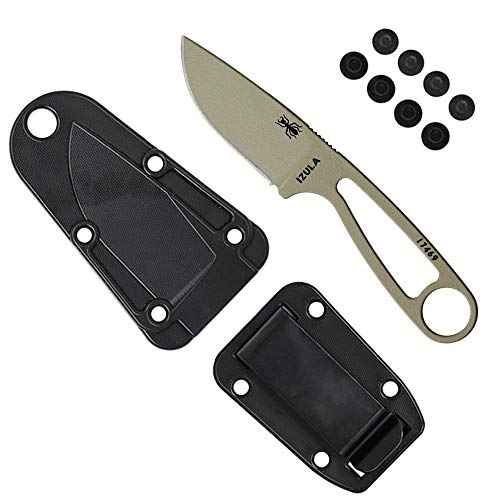 ESEE Izula (Dark Earth) with a Izula Handle Set (Orange G10)