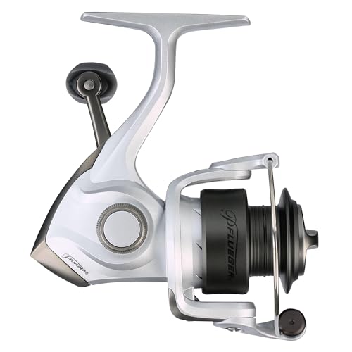 Pflueger Trion Spinning Reel, Size 20 Fishing Reel, Right/Left Handle Position, Graphite Body and Rotor, Corrosion-Resista...