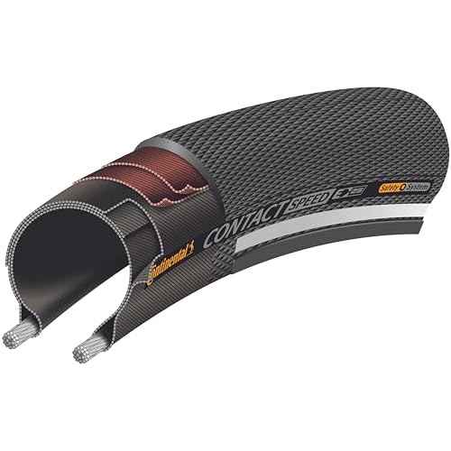 Continental Contact Speed ETRTO (42-622) 700 x 42 Reflex Bike Tires, Black