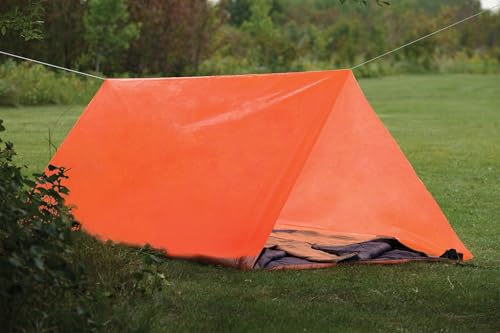 Coghlan's Lightweight Emergency Tube Tent - Portable Waterproof Shelter for Camping, Hiking, Survival, and Outdoor Adventu...