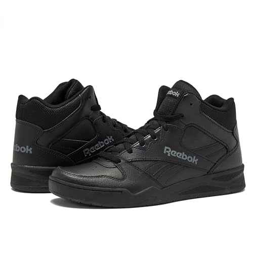 Reebok Men's Royal BB4500 Hi2 High Top Sneakers for Men, Black/Alloy, 8.5 Extra Wide