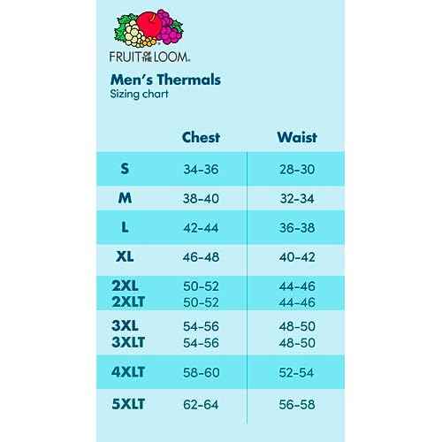Fruit of the Loom mens Premium Thermal Union Suit