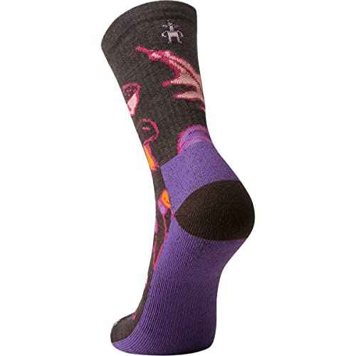 Smartwool Everyday Light Cushion Merino Wool Forest Loot Crew Socks for Men and Women, Chestnut, X-Large