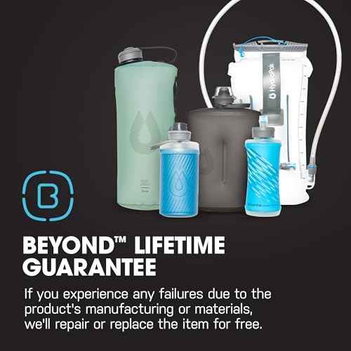 HydraPak Tempo Pro 400ml - Handheld Running Squeeze Bottle for Training and Race Day Hydration with Removable Strap (400ml/13oz) - White